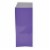 Scranton & Co 2 Shelf Metal Bookcase in Purple Perspective: bottom