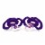 MasterPieces NCAA LSU® Tigers™ Baby Fanatic™ Pacifiers Perspective: bottom