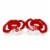 NCAA Louisville Baby Fanatic Cardinals Pacifiers Perspective: bottom