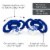 Classic Impressions Texas Rangers™ Pacifiers Perspective: bottom