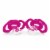 Boston Bruins 2-Pack Pacifiers - Pink Perspective: bottom