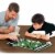 LV NFL Checkers Perspective: bottom