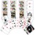 MasterPieces NFL New Orleans Saints Playing Cards Perspective: bottom