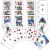 Masterpieces NCAA Kansas® Playing Cards Perspective: bottom