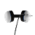PDP PS4 & PS5 Aitlite Pro Wired Headset- Frost White Perspective: bottom