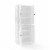 Crosley Clifton 4 Door Pantry in Distressed White Perspective: bottom