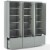 Crosley Furniture Harper Modern Wooden Pantry Closet in Gray (Set of 3) Perspective: bottom