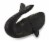 Distressed Finish Whale Top and Tail Bookends Set of 2 Perspective: bottom