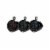 MTX MUD65PL Mud Series 6.5 Inch 50 Watt Cage Mount Coaxial RGB LED Speaker Pair Perspective: bottom