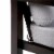 Paradise Solid Dark Eucalyptus Outdoor Patio Lounge Chair in Light Gray Fabric Perspective: bottom
