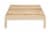 Design Evolution Emerywood Twin Size Bed Platform Perspective: bottom