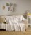 Textile Gocek Striped Cotton Full Coverlet Perspective: bottom