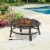 Endless Summer Brushed Copper Wood Burning Outdoor Fire Pit Perspective: bottom