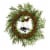 22 Unlit Winter Skates Artificial Wreath with Red Berries - National Tree Company Perspective: bottom