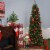 6.5' Pencil Slim North Valley Spruce Artificial Christmas Tree - National Tree Company Perspective: bottom