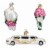 Old World Christmas 16.50 Just Married Collection Wedding Cake Champagne Limo Perspective: bottom