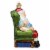 Old World Christmas Santa Vaccinated Glass Vaccine Covid 40323 Perspective: bottom