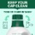 Seventh Generation Free & Clear Liquid Laundry Detergent Perspective: bottom