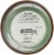 Root Candles Small Veriglass Fresh Balsam Scented Candle Perspective: bottom