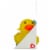Munchkin White Hot Bath Ducky Perspective: bottom