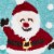 VCNY Holiday Polyester Tufted Santa Bath Mat Perspective: bottom