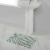 Geometric Lines Tufted Bath Rug Perspective: bottom