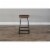 Sunny Designs 30  Mid-Century Wood & Metal Saddle Barstool in Mahogany Perspective: bottom