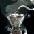 Primula Pour-Over Coffee Maker - Silver Perspective: bottom