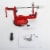 3-in-1 Stainless Steel Hand-cranking Apple Peeler Slicer Peeler Red--YS Perspective: bottom