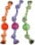 Mammoth® Flossy Chews® 11 in Extra 3 Knot Tug Dog Toy Perspective: bottom