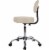 Boss Caressoft Faux Leather Doctor's Stool with Back Beige B245-BG Perspective: bottom