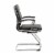 Boss Office CaressoftPlus Executive Guest Chair in Black Perspective: bottom