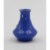 Mini Size Ceramic Sweet Pea Flower on Blue Vase, Home Décor, Gift for Her, Gift for Mom, Perspective: bottom