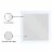 Meridian Furniture Zayne Contemporary Mirror in Rich White Finish Perspective: bottom