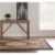 Linon McKinley Mahi Tabriz Power Loomed Polypropylene 5' X 7'6  Rug in Black Perspective: bottom