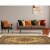 Linon McKinley Mahi Tabriz Power Loomed Polypropylene 8' X 10' Rug in Cream Perspective: bottom