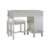 Linon, Eva Vanity Silver Perspective: bottom