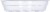 Curtis Wagner Plastics 6-Inch Vinyl Plant Saucer - Clear Perspective: bottom
