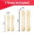 HAWWWY Blonde Magic Bun Maker Foam 4 Pack, Easy Sponge Hair Bun Shaper for Updos Perspective: bottom