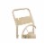 Liberty Garden 870 Industrial 4 Wheel 300 Foot Steel Frame Water Hose Reel Cart Perspective: bottom