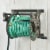 Liberty Garden Wall Mounted Heavy Gauge Aluminum Hanging Hose Reel with Guide Perspective: bottom