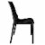 LeisureMod Kent Outdoor Dining Chair, Set of 4 Perspective: bottom