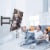 SUGIFT Full Motion Tv Wall Mount For Most 26-65 Inch Tv Up To 77 Lbs Max Vesa 400x400mm Perspective: bottom