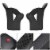 AHR Replacement Top Liner and Cheek Pads Kit for Run-F Size M Perspective: bottom