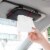 Polyurethane Leather Clutch Tissue Box Cover Perspective: bottom