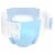 TENA Complete Adult Incontinence Brief L Moderate Absorbency 67330, Plus, 24 Ct Perspective: bottom