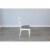 Sunny Designs Carriage House 41  Ladderback Chair with Wood Seat in White Perspective: bottom