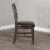 Sunny Designs Homestead 18  Ladderback Chair with Cushion Seat in Tobacco Leaf Perspective: bottom