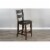 Sunny Designs Homestead 30  Mahogany Wood Ladderback Barstool in Tobacco Leaf Perspective: bottom