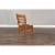 Sunny Designs Sedona 37  Ladderback Chair with Wood Seat in Rustic Oak Perspective: bottom